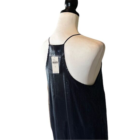 NWT Corey Lynn Calter Navy Sequin Dress | S - Picture 6 of 8